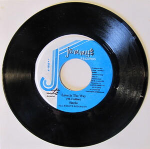 #483【Reggae】Love Is The Way - SIZZLA./7”/Jammy's