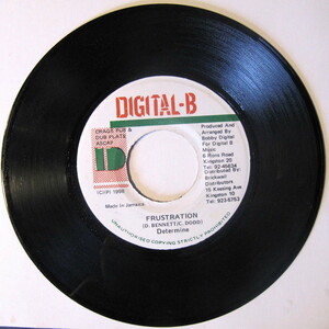 #414【Reggae】Frustration - Determine./7”/Digital-B