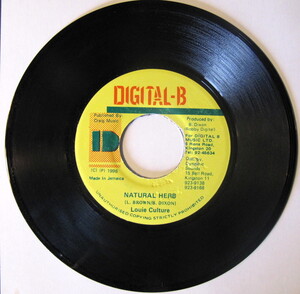 #422【Reggae】Natural Herb - Louie Culture./7”/Digital-B