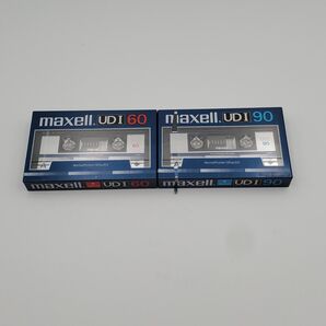 【未開封】maxell カセットテープ UDI90 UDI60 セット