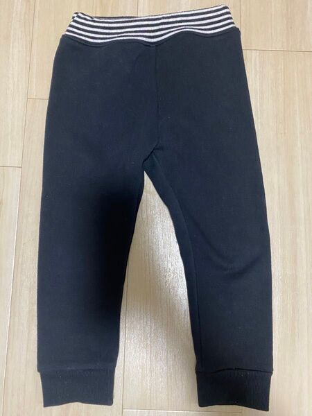 お値下げ中☆裏起毛パンツ ズボン レギンス 黒 100