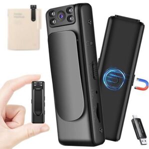 Makuseru 小型カメラ ビデオカメラ ボディカメラ ハンディカメラ