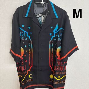 Mサイズ AMIRI FORTUNE BOWLING SHIRT シャツ