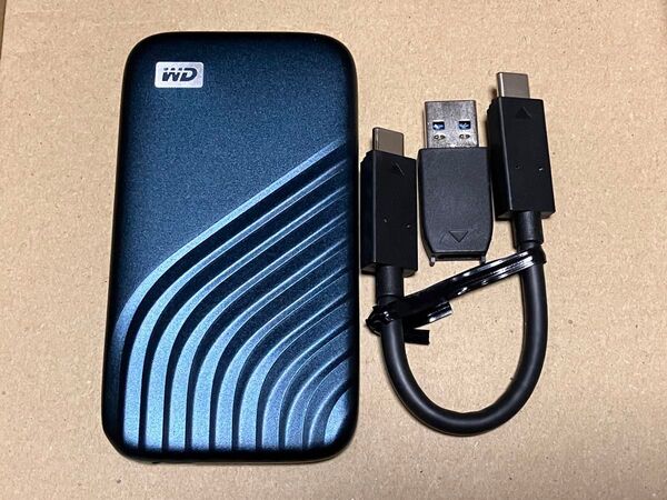 WD Mypassport 2TB ポータブルSSD SanDisk 外付けSSD USB 1050MB/秒