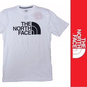 新品 THE NORTH FACE S/S T-SHIRT ザ ノースフェイス 半袖 Tシャツ ホワイト ハーフドーム HALF DOME アウトドア プリント L 正規品