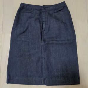 【値下げ】UNIQLOレディースデニムスカートSサイズ