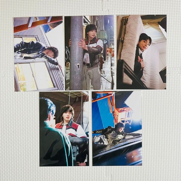 BTS ジョングク GOLDEN 展示会 PRINTED PHOTO 5点セット