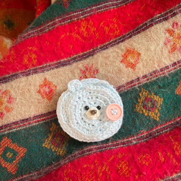 たまごっち ハンドメイド カバー あおくま
