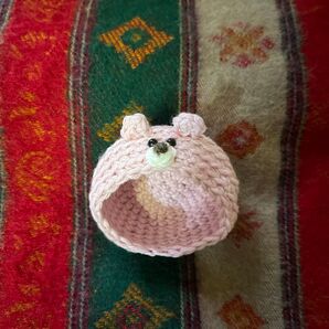 たまごっち たまごっちみーつ たまごっちみくす ハンドメイド カバー ぴんくくま