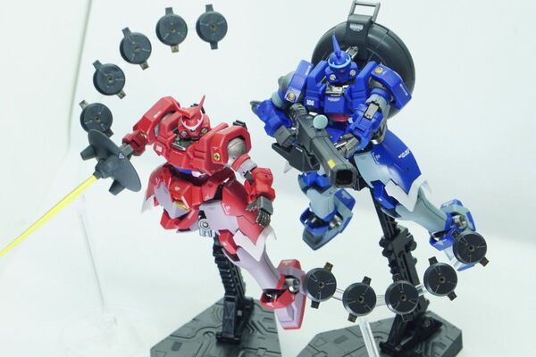 HG 1/144 ヴァイエイト & メリクリウス ガンプラ完成品