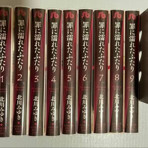 罪に濡れたふたり 1~9 全巻 完結