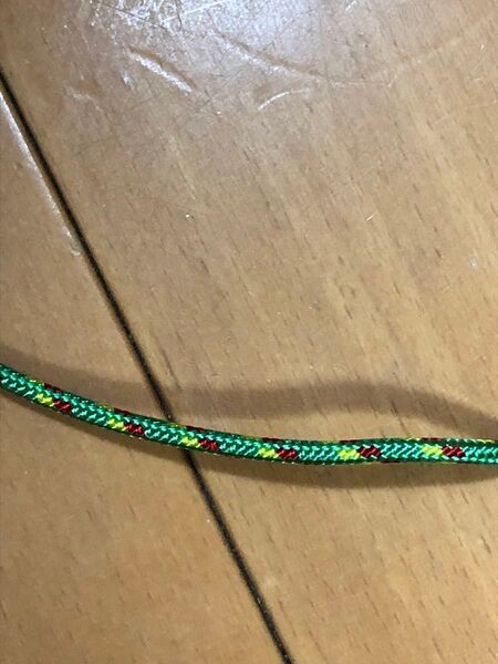 ブレステイキング バードストラップ ブレード 紐 3mm 1m 緑系