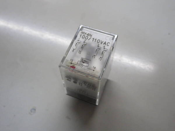 OMRON MY4Nリレー(100/110VAC)【2個セット】