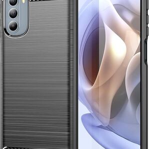 Motorola Moto G31 ケース【MARR】 スマホケース 炭素繊維カバー TPU シリコン ケース