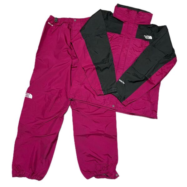 THE NORTH FACE ノースフェイス GORE-TEX ゴアテックス セットアップ レインウェア Lサイズ
