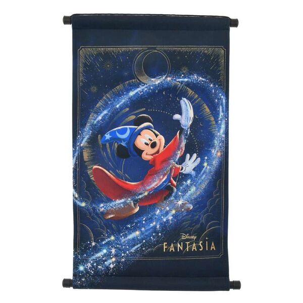 ミッキー LEDタペストリー Walt Disney Fantasia2000 25th anniversary