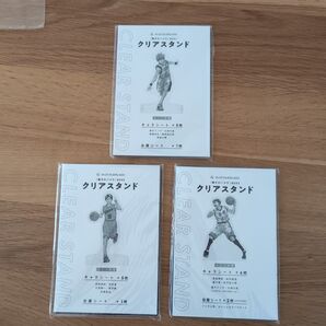 新品未開封 「黒子のバスケ」 クリアスタンド 3種類 ジャンププレミアムBOX