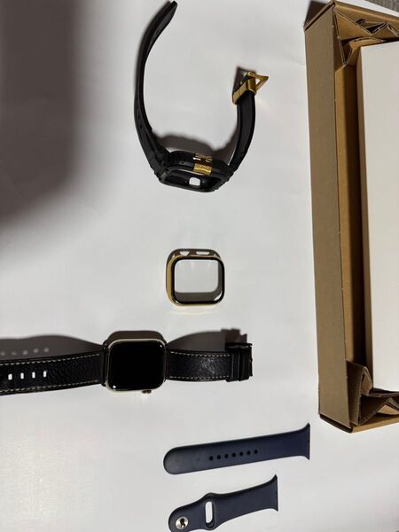 Apple Watch Series7 ゴールドステンレススチールケース セルラーモデル