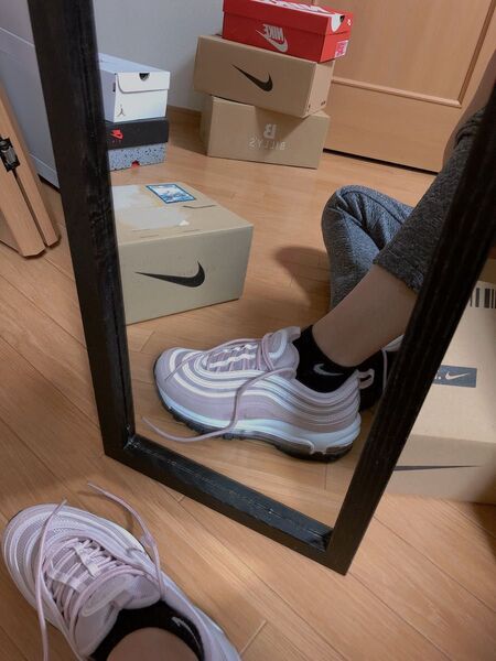Nike Air Max 97 Barely Rose/Black ナイキエアマックス97 ベアリーローズ/ブラック