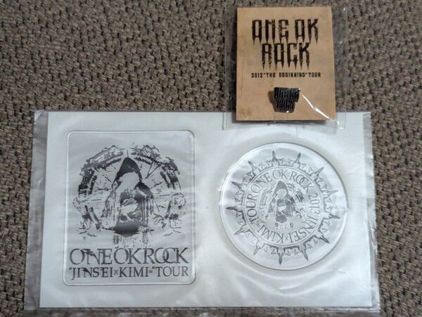 ONE OK ROCK ワンオクロック ライブグッズ ピアス ステッカー