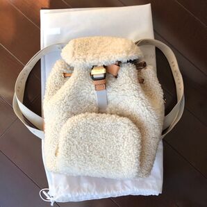 新品☆COACH ムートン本革 リュックサック