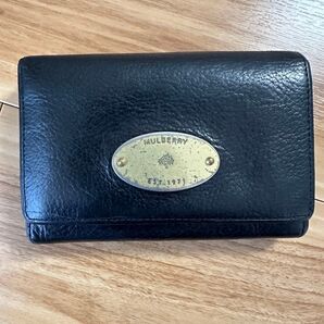MULBERRY 二つ折り財布 レザー