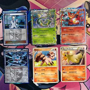 ポケモンカード ジャローダ1枚 エンブオー1枚 アクロマ1枚 ギギギアル1枚 ロコン1枚 バクフーン1枚