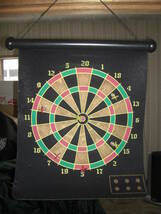 簡易　ダーツ　ボード　セーフティーマグネット　中古　DART BOARD_画像1