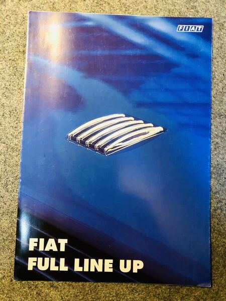 フィアット　フルラインナップ日本版カタログ 1997年10月 FIAT