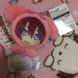 .[すとぷり]　マイメロ×さとみ　ぬいぐるみ　マスコット　ボールチェーン　マイメロディ すとろべりーぷりんす　さとみ　サンリオ