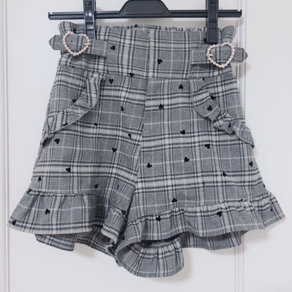 ハートフロッキーショートパンツ