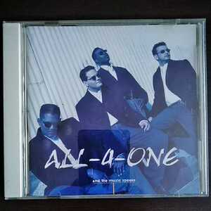 CD オールフォーワンALL4ONE and the music speaks