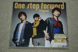 【新品】Trignal CD「One step forward(豪華盤)(DVD付)」 検索：江口拓也、木村良平、代永翼