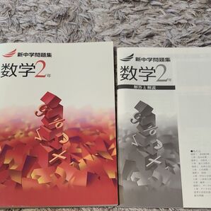 新中学問題集 数学 2年 書き込みなし 受験