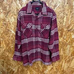 【新品】HUF PRESCOTT FLANNEL SHIRT サイズXL