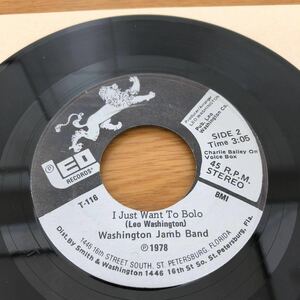 Virgie Williams & Washington Jumb Band - I Just Want To Bolo