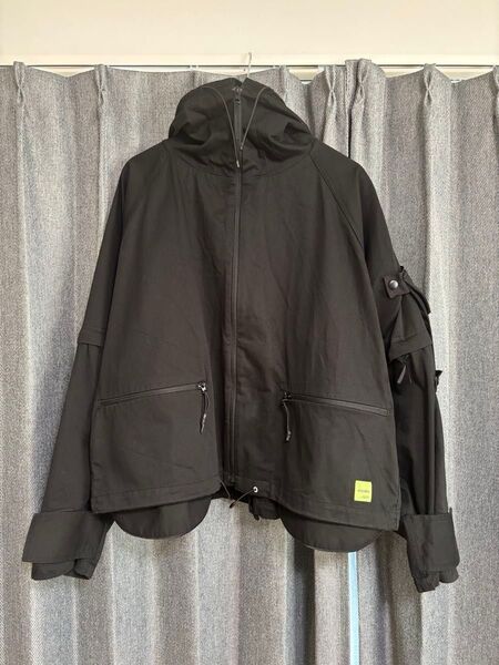 美品 magic stick 2 way chemical parka ブラックM マウンテンパーカー ジャケット パーカー