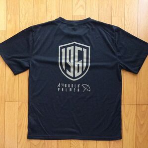 半袖Tシャツ ブラックバックプリント アーノルドパーマー