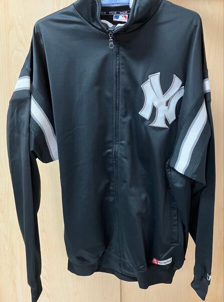 ヴィンテージ ニューヨークヤンキース MLB ジャージ ジャンパー Lサイズ メジャー 野球 ベースボール NY 松井秀喜