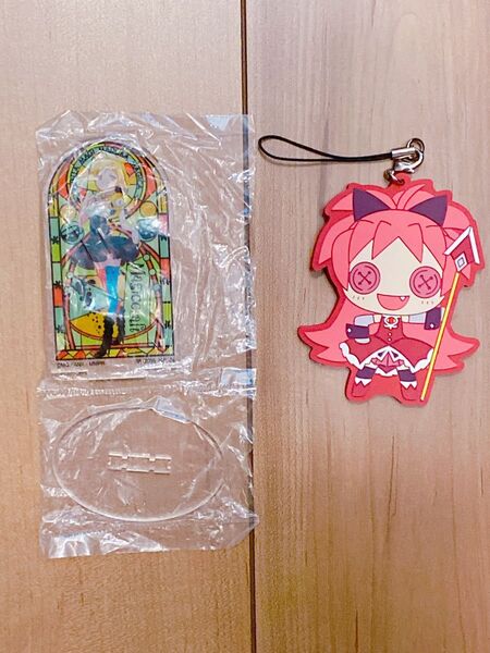 魔法少女まどか☆マギカ 巴マミアクリルスタンド 佐倉杏子ラバーストラップ