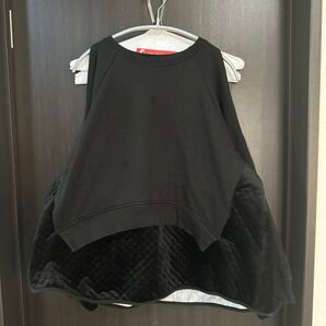EMODA トップス 肩出しトレーナー ブラック 黒 フリーサイズ