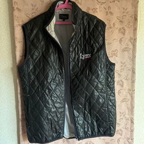 Lynx キルティングベスト Lサイズ ブラック