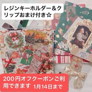 今日限り300円オフクリスマスおすそ分けファイルレジンおまけ付き