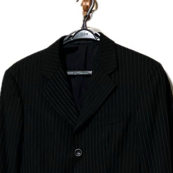【良品】ARMANI COLLEZIONI アルマーニコレツィオー 濃紺テーラードジャケット