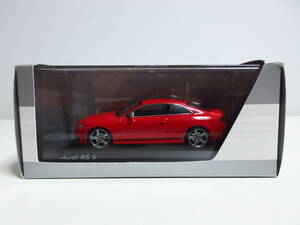 1/43 アウディ RS5 Audi RS5　ディーラー特注 ミニカー　ミサノレッド　Misano Red