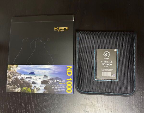 KANI 角型フィルター nd1000 150mm