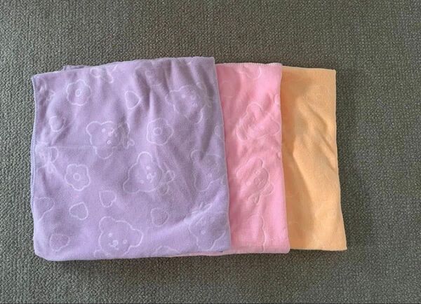 新品 大判 バスタオル 3枚セット 吸水速乾 マイクロファイバー 大判バスタオル