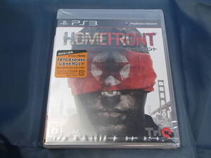 新品 PS3 ホームフロント 初回版