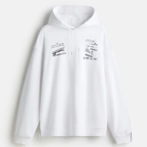 H&M × rokh オーバーサイズパーカー