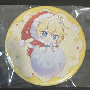 鏡音レン 39culture クリスマス 缶バッジ